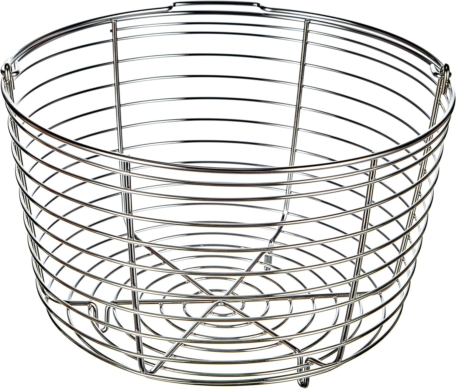 Lagostina Irradial Control Lagoeasy'Up Pentola A Pressione, 7 L, Acciaio Inox 18/10, 22 Cm & Accessori Pentola A Pressione Cestello Filo 7Litri, Acciaio Inossidabile, Argento, 19 Cm