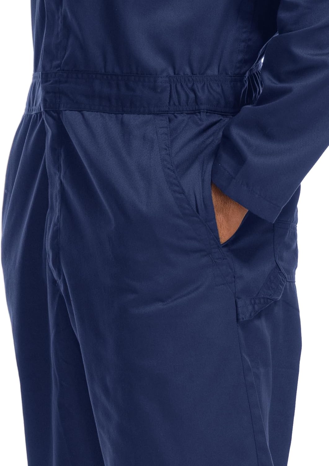 Coveralls for Men Long Sleeve Cotton Blend Work Jumpsuit with Multi Pockets Utility Work Wear
