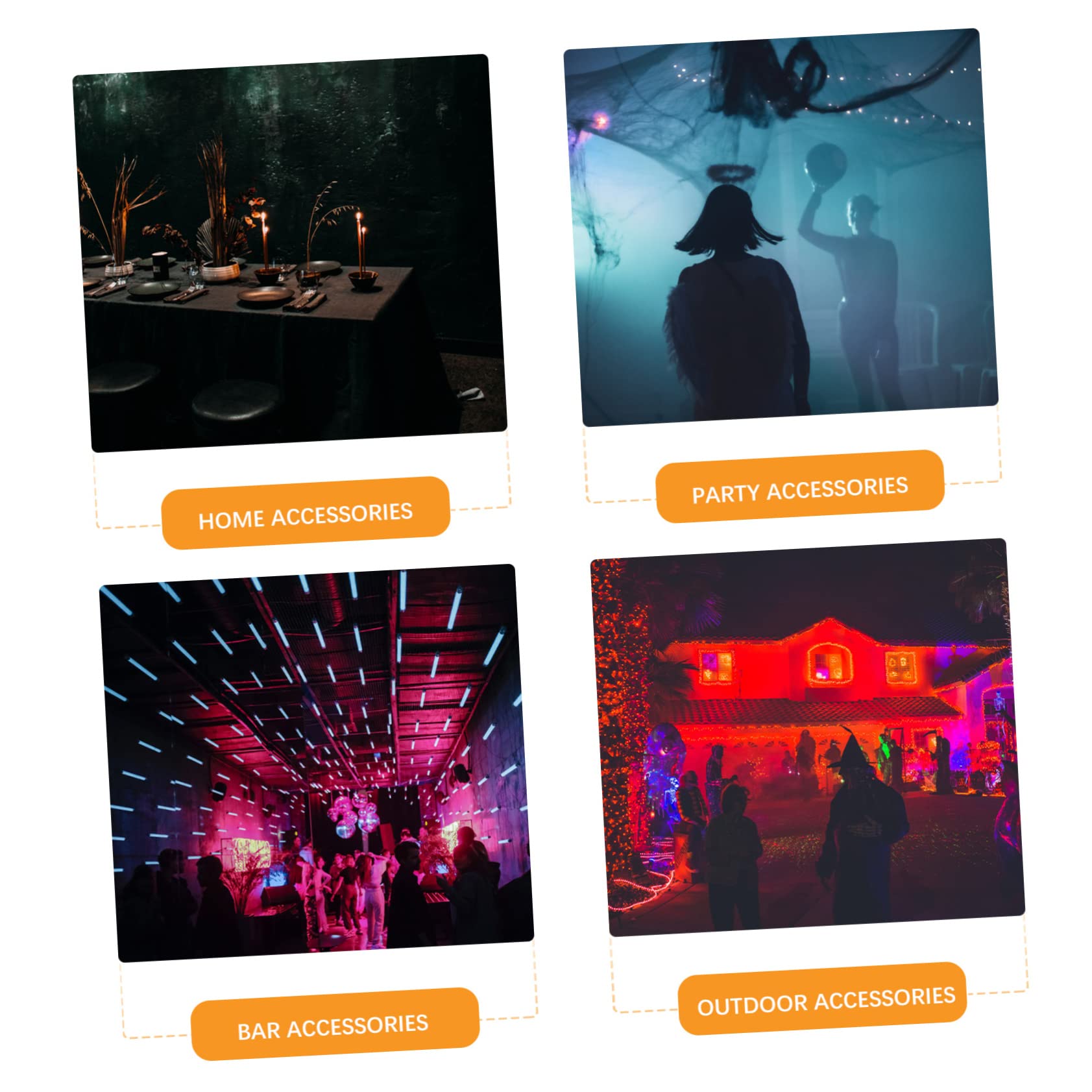 Didiseaon 4pcs Fake Head Wig Bald Cap for Adults Silicone Bald Cap for Cosplay Party Halloween Accessory