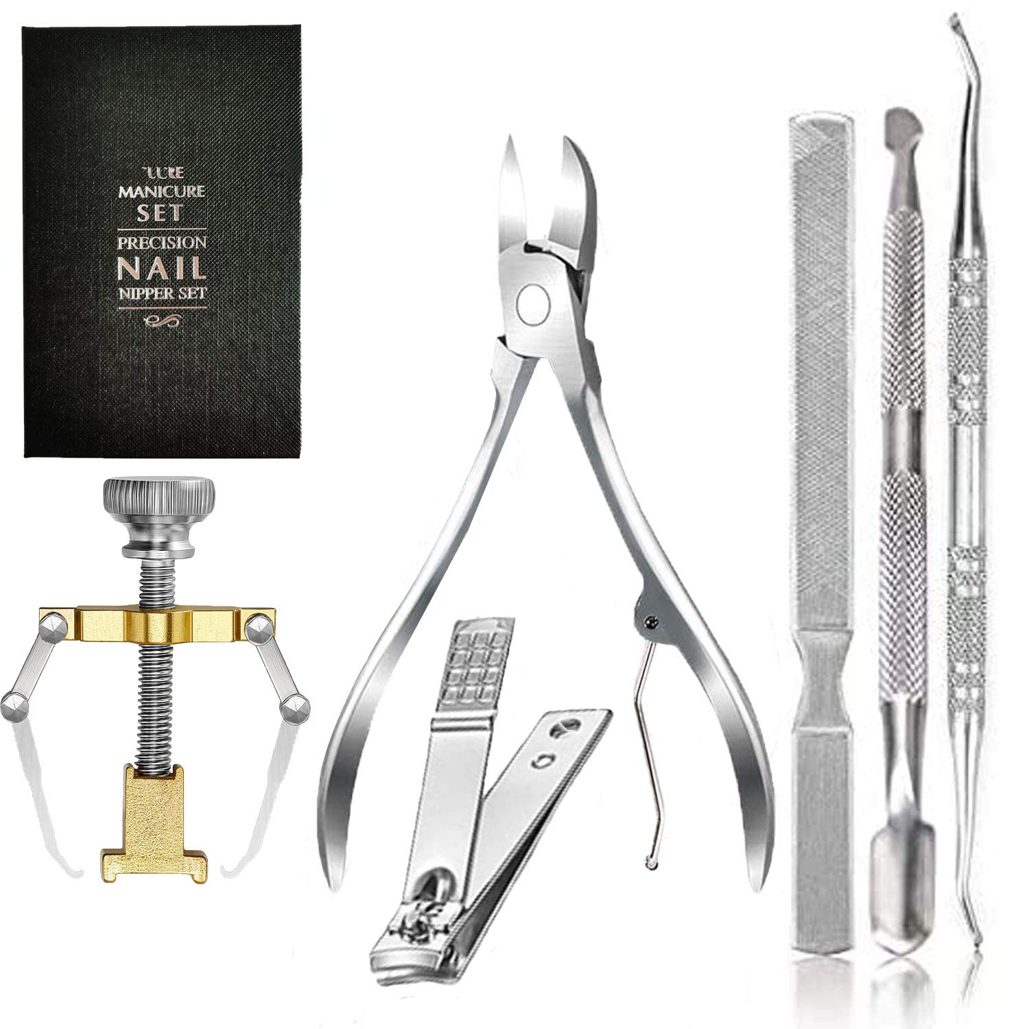 Buy Mcvcoyh Ingrown Toenail Tool 7PCS Professional Toenail Clippers