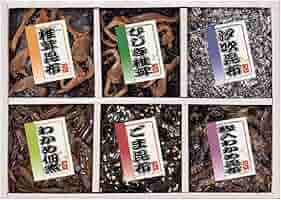 Amazon | 廣川昆布 御昆布 佃煮6品詰合せ X205-03 | 廣川