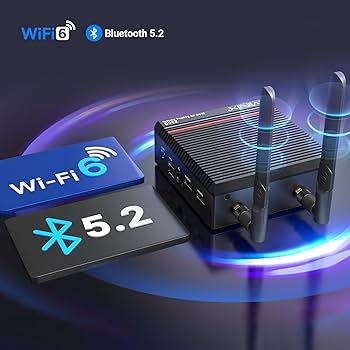 Amazon.com: MINIX Fanless Mini PC Windows 11 Pro, Intel i3