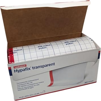 BSN Medical Tape Hypafix Dressing Transparent Fixation, 6" x 11
