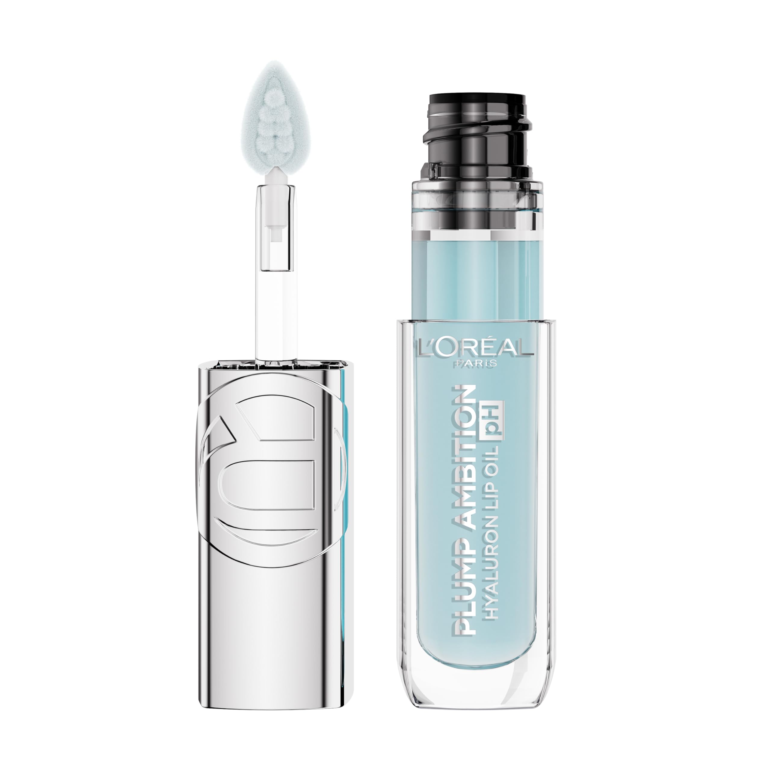 L'Oreal Cosmetics Plump Ambition Hyaluron Lip Oil pH Dudak Parlatıcısı - 113 Icy Blue
