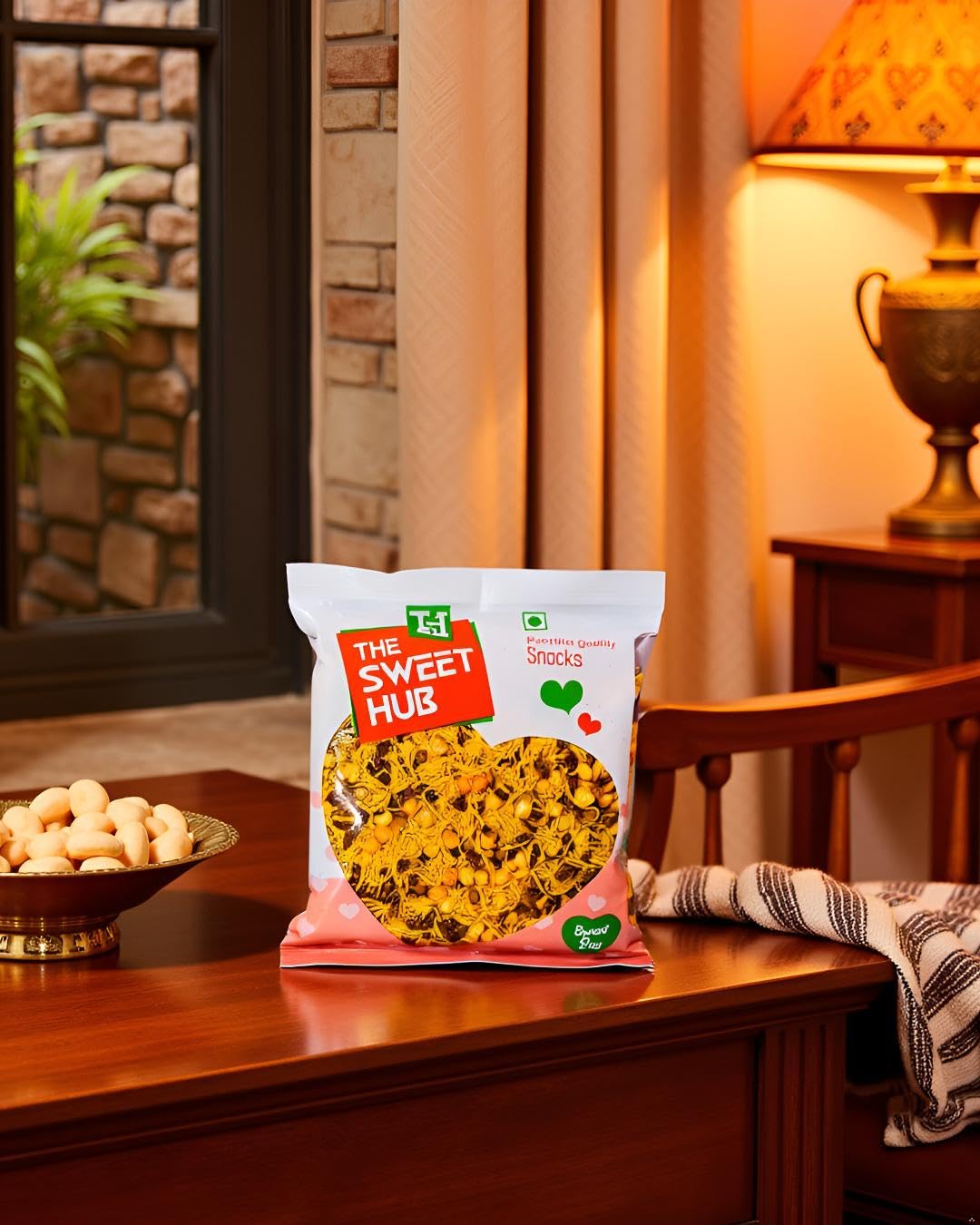 The Sweet Hub Premium South Indian Mixture Snack, Spicy and Savory