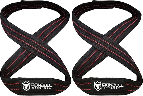 Correas de levantamiento resistentes para peso muerto, correas de muñeca de figura 8 para levantamiento de peso pesado, hombre fuerte, levantamiento disponible en Yaxa Peru