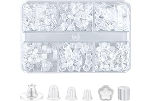 Hypoallergenic Earring Backs of Clarity and Comfort