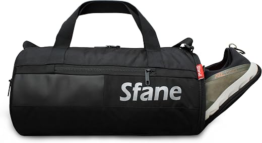 Sfane Gym Bags for Men with Separate Shoe Compartment Sports Gym Bags for Women Unisex Duffle Bags for Gym for Carry & Tra...