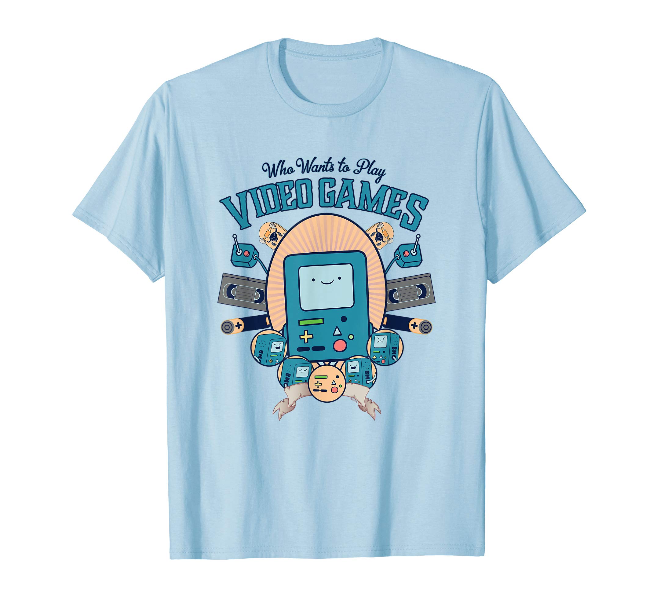 Cartoon Network Adventure Time Video Games T-ShirtOEKO-TEX STANDARD 100