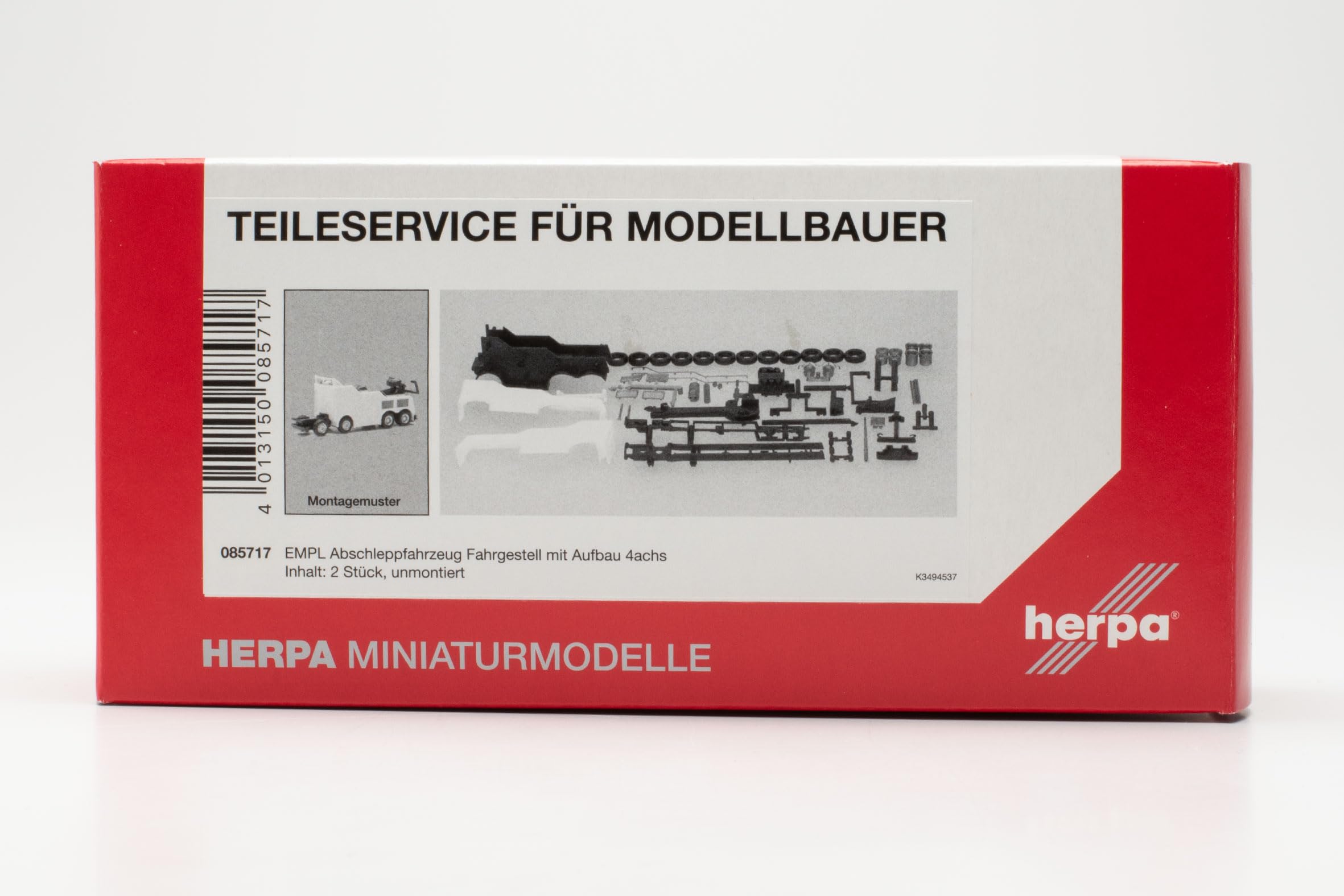 herpa Servizio parti 085717 | EMPL | struttura completa con telaio | 2 pezzi | 1:87