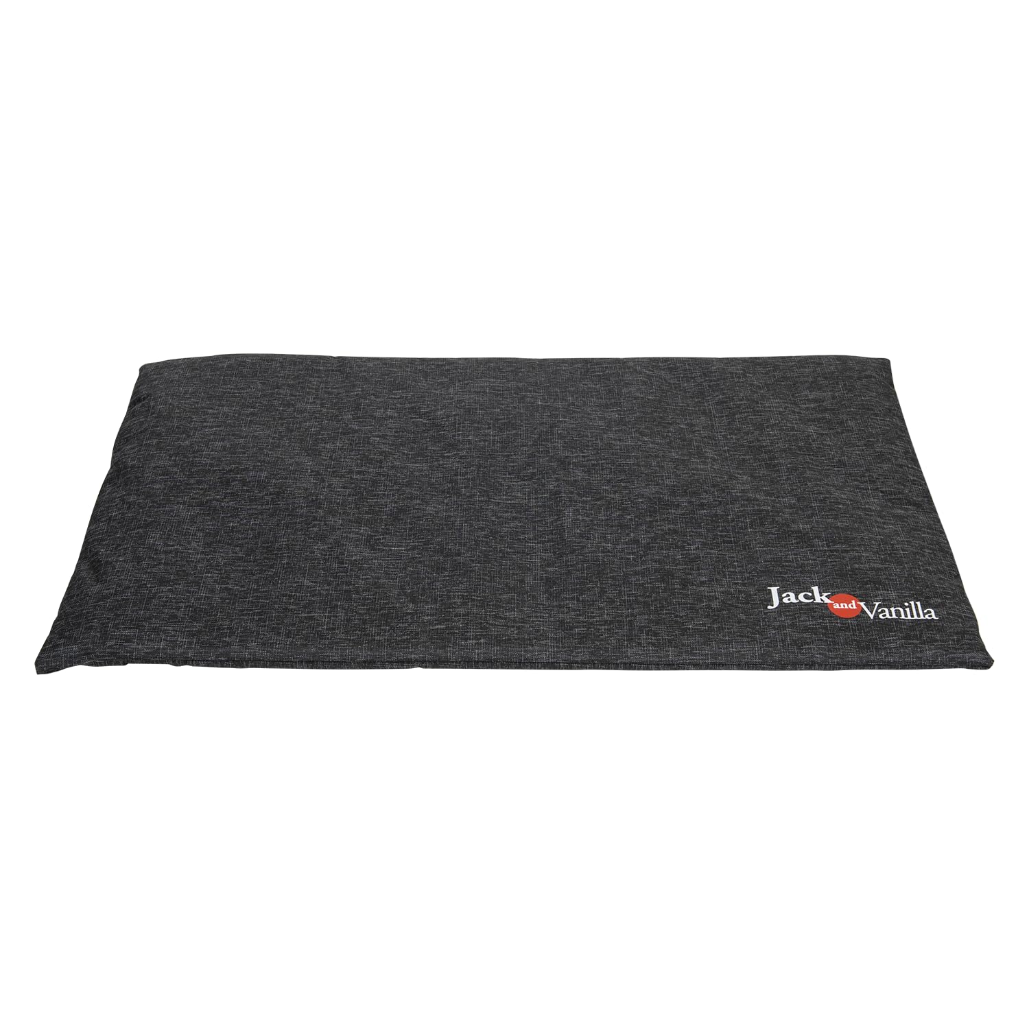 JACK AND VANILLA, Waterproof Dog Cage Cushion, Waterproof, Black, Size XXL, 119 x 73 cm