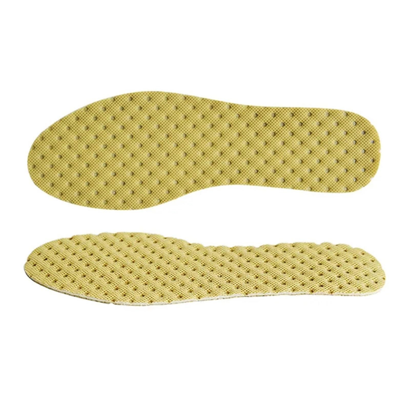 AFPSDLFJDLS 5 Pairs Insoles Light Weight Shoes Pad Absorb-Sweat Breathable Charcoal Thin Sports Insoles Men Women 37