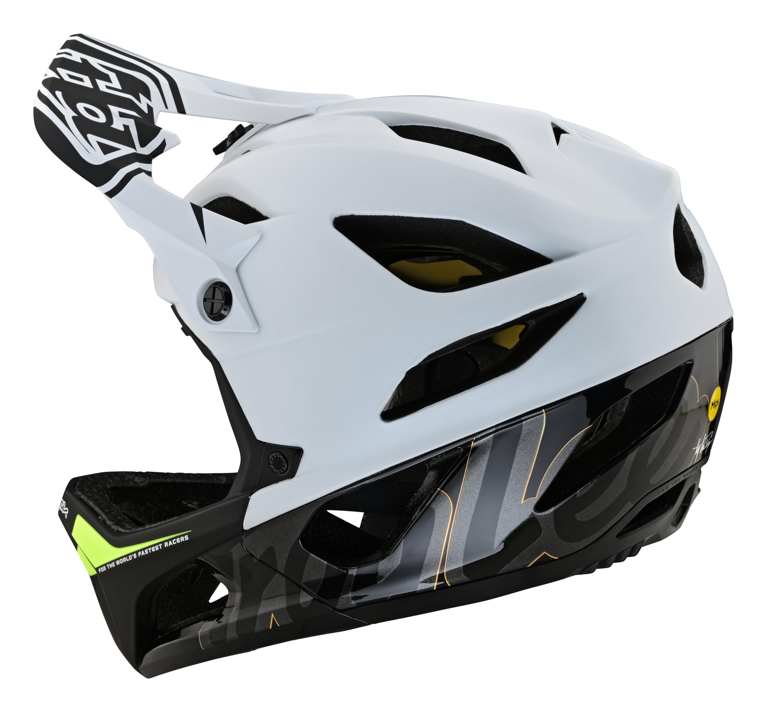 Troy Lee Designs Stage Stealth Stage Ropo - Casco de montaña con ventilación y Descenso Unisex para Adultos