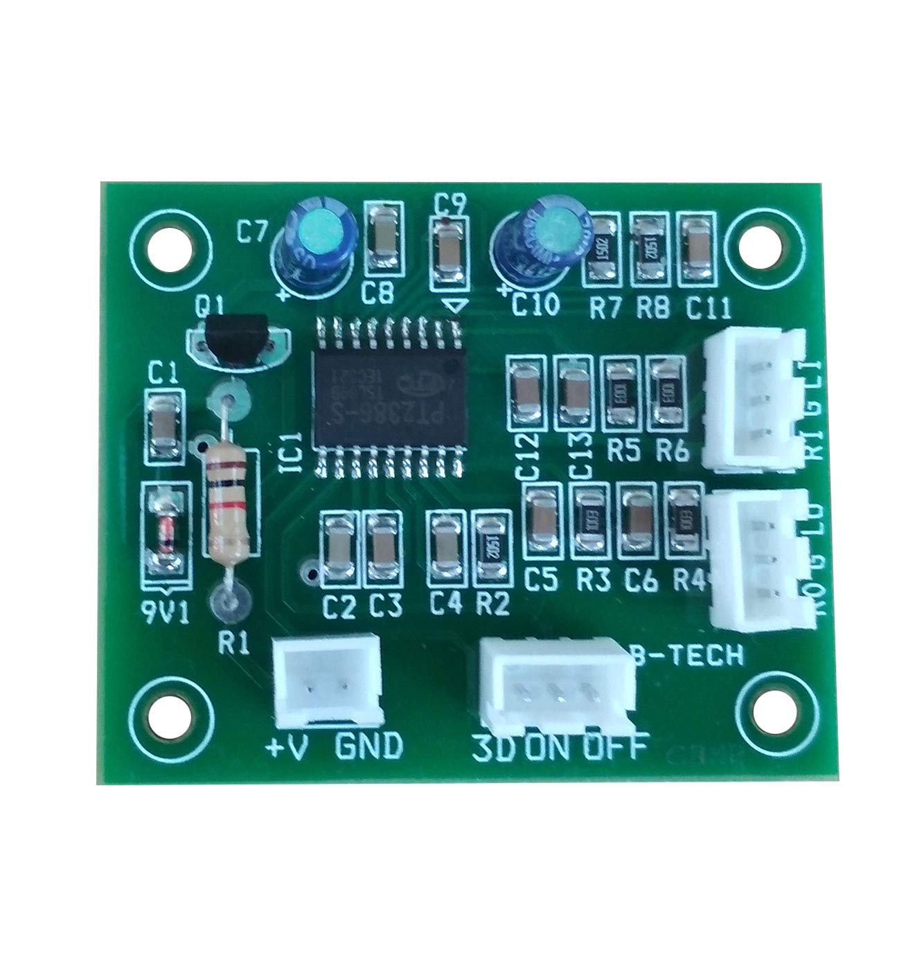 Chinmitha Solutions PT2386 Surround Sound 3D Echo Audio Effect Board Module for Amplifier-picture-20