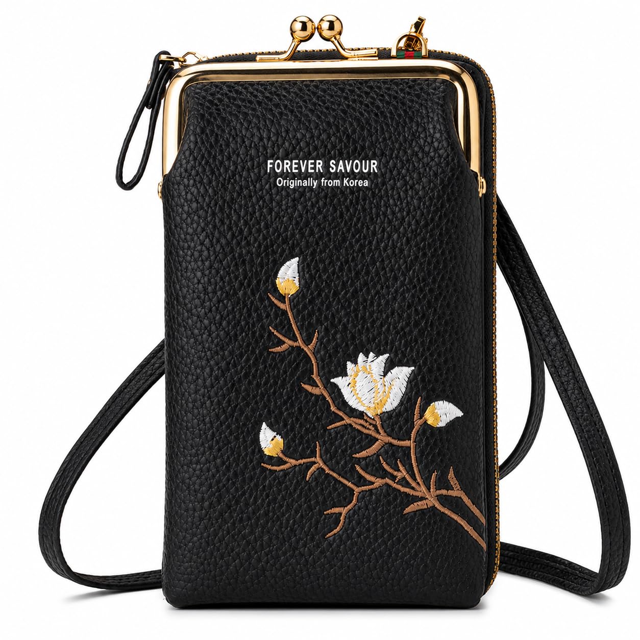Faux Leather Sling Bag for Women - Small Cross-Body Bags for Mobile, Cell Phone, Cash & Card - Girls Hand Purse Pouch-image-48