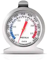 Termometro de Forno 50-300 C C / 100-600 C F, Forno Grill Fry Chef Fumante Termometro de Leitura Instantanea Termometro de Aco Inoxidavel Cozinha Termometro para Cozimento de Churrasco