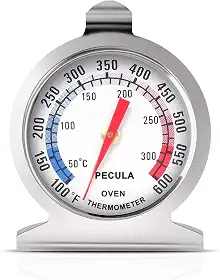 Termometro de Forno 50-300 C C / 100-600 C F, Forno Grill Fry Chef Fumante Termometro de Leitura Instantanea Termometro de Aco Inoxidavel Cozinha Termometro para Cozimento de Churrasco