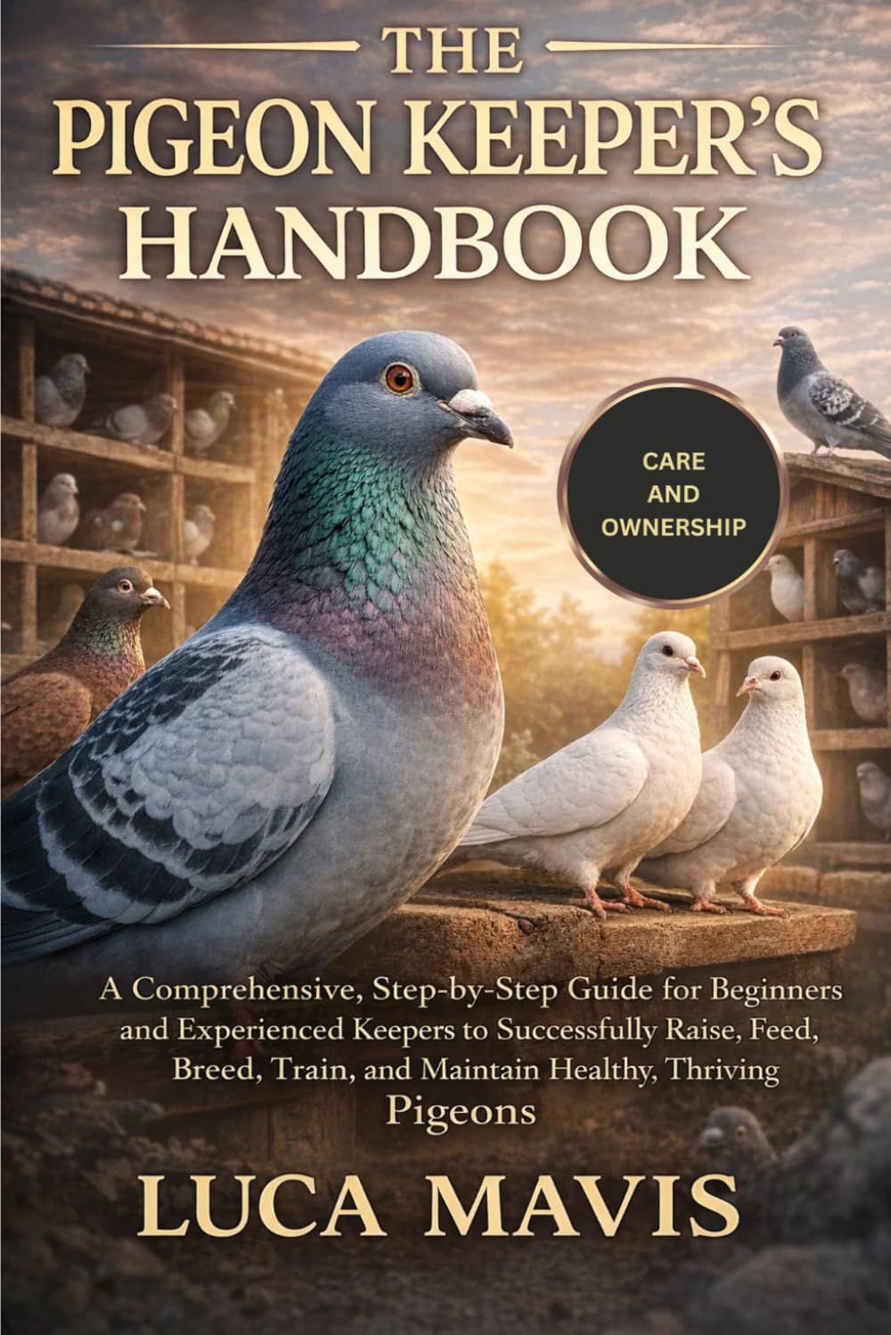 THE PIGEON KEEPER'S HANDBOOK: A Comprehensive, Step-by-Step Guide for Beginners and Experienced Keepers to Successfully Raise, Feed, Breed, Train, and Maintain Healthy, Thriving Pigeons