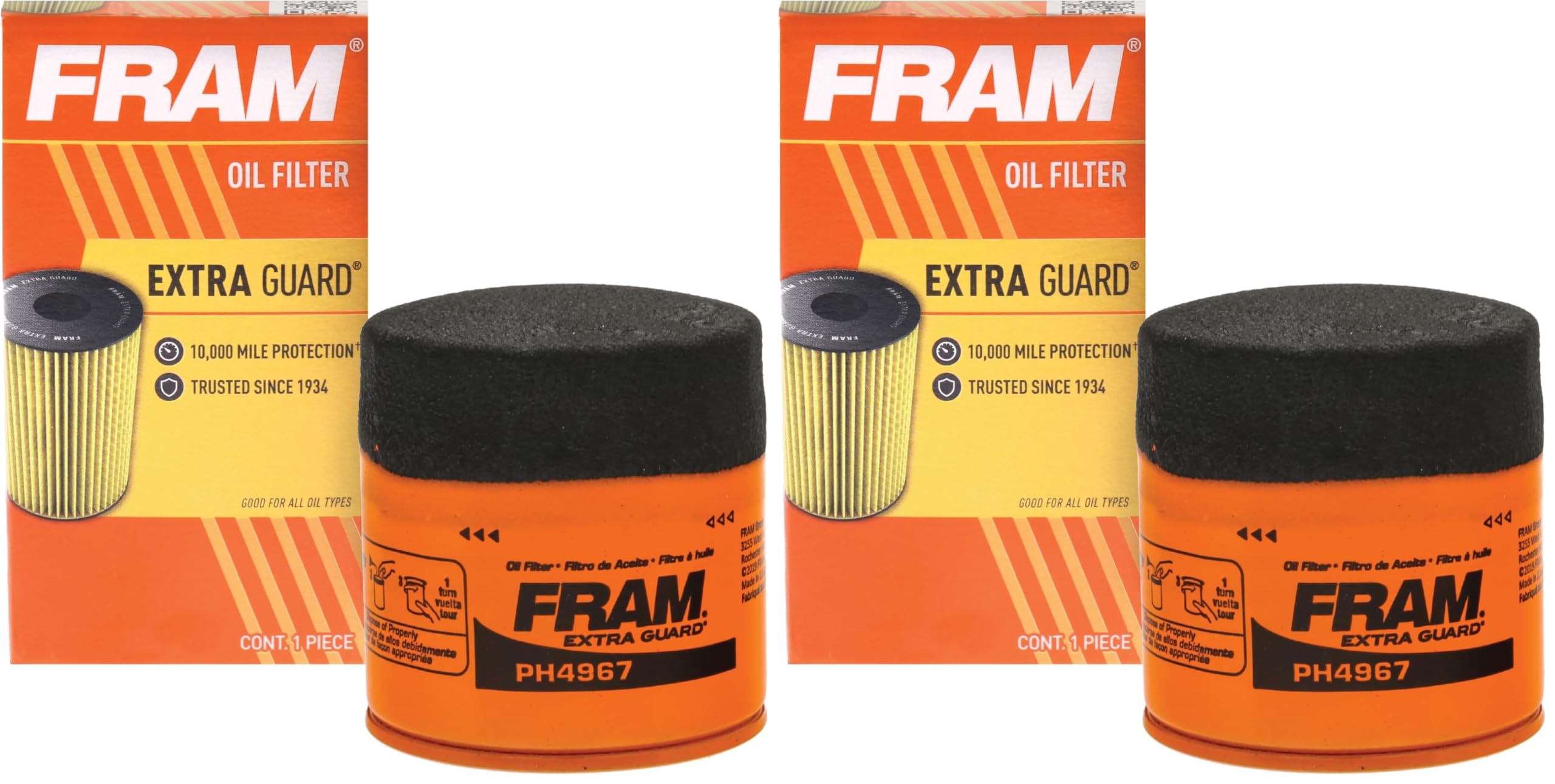 Amazon.com: Fram Extra Guard Oil Filter, PH4967 | 10K Mile Change