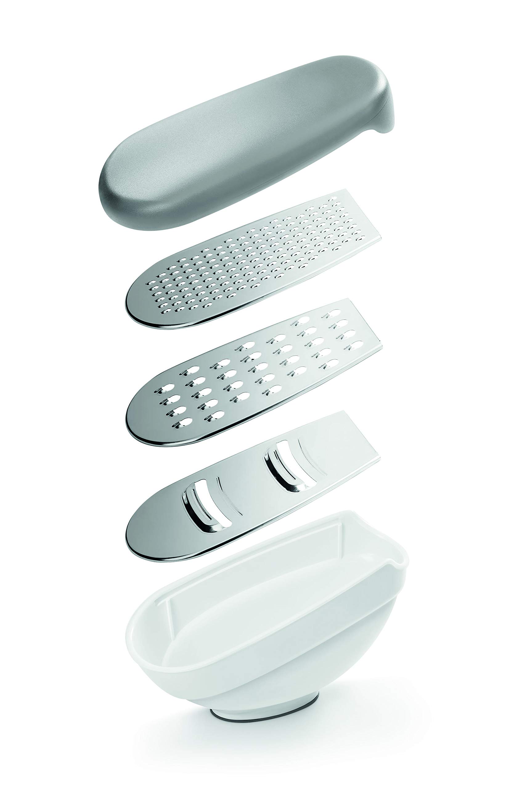 Metaltex 199709080 - Grattugia in plastica e acciaio INOX