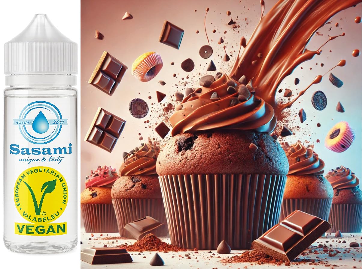 Muffin al cioccolato aroma concentrato - vegano - Sasami - 100ml