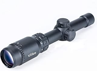 Long Eye Relief Scope 1-5x24 LPVO Half Mildot Reticle 7.6’ Eye Relief Fits Mosin 1891/30 M39 M44 Huge Eye Box - Viiko