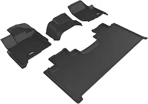 3D MAXpider Kagu Custom-Fit All-Weather Floor Mat Set for Ford F-150 SuperCab (2015-2026)