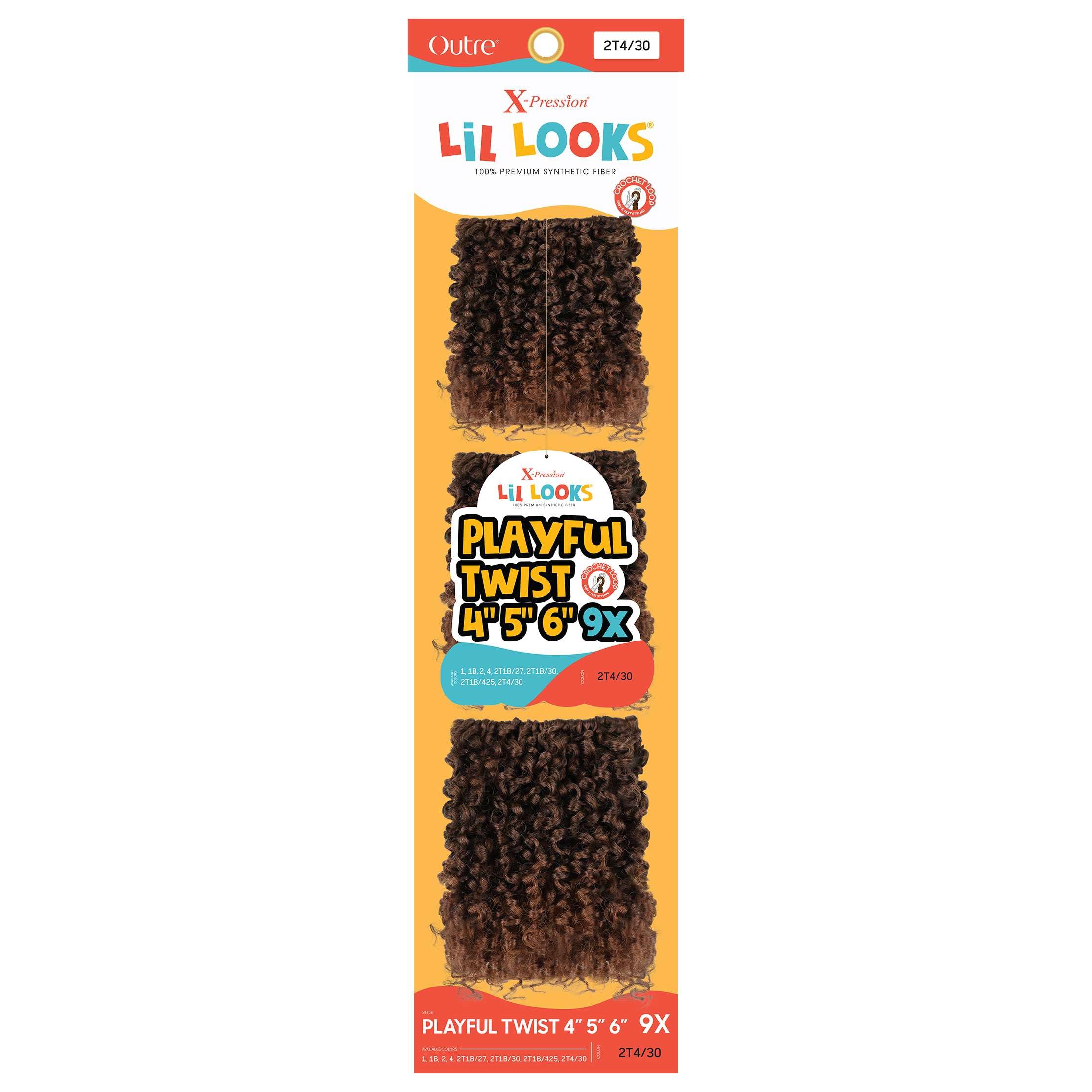 Amazon.com : Outre X-Pression - Lil Looks - Playful Twist 4” 5” 6