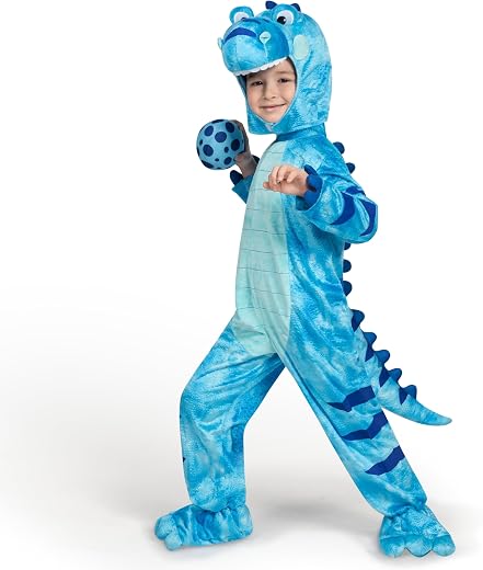 Spooktacular Creations Child Dinosaur Costume with Egg Dress up Party