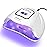 UV Gel Nail Lamp,150W UV Nail Dryer LED Light for Gel Polish-4 Timers Professional Nail Art Accessories,Curing Toe Nails