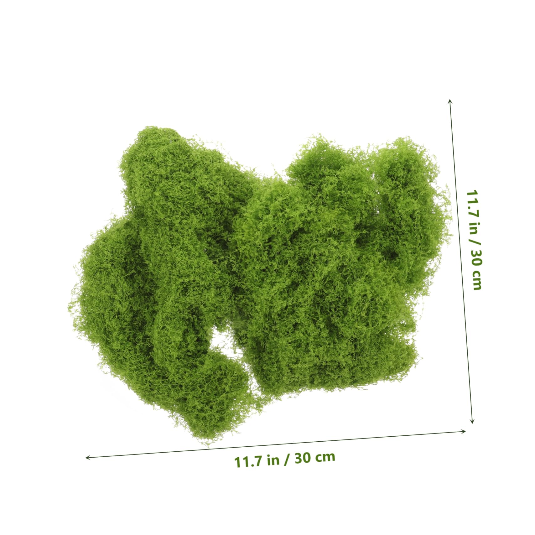 GALPADA 1 Simulated Moss Turf Planter Perlite Fake Craft Fake Flowers Plant Moss for Potted Plants Indoor Artificial Moss Decor Artificial Moss for Plant Pots Planted Cotton Light Green