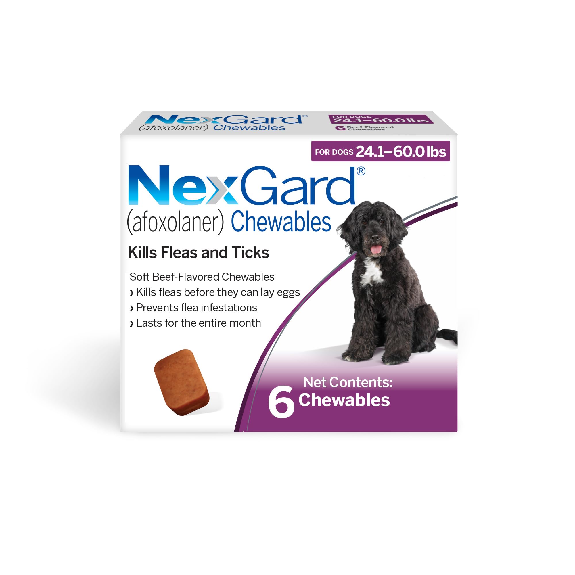 NexGard Afoxolaner Chewables for Dogs