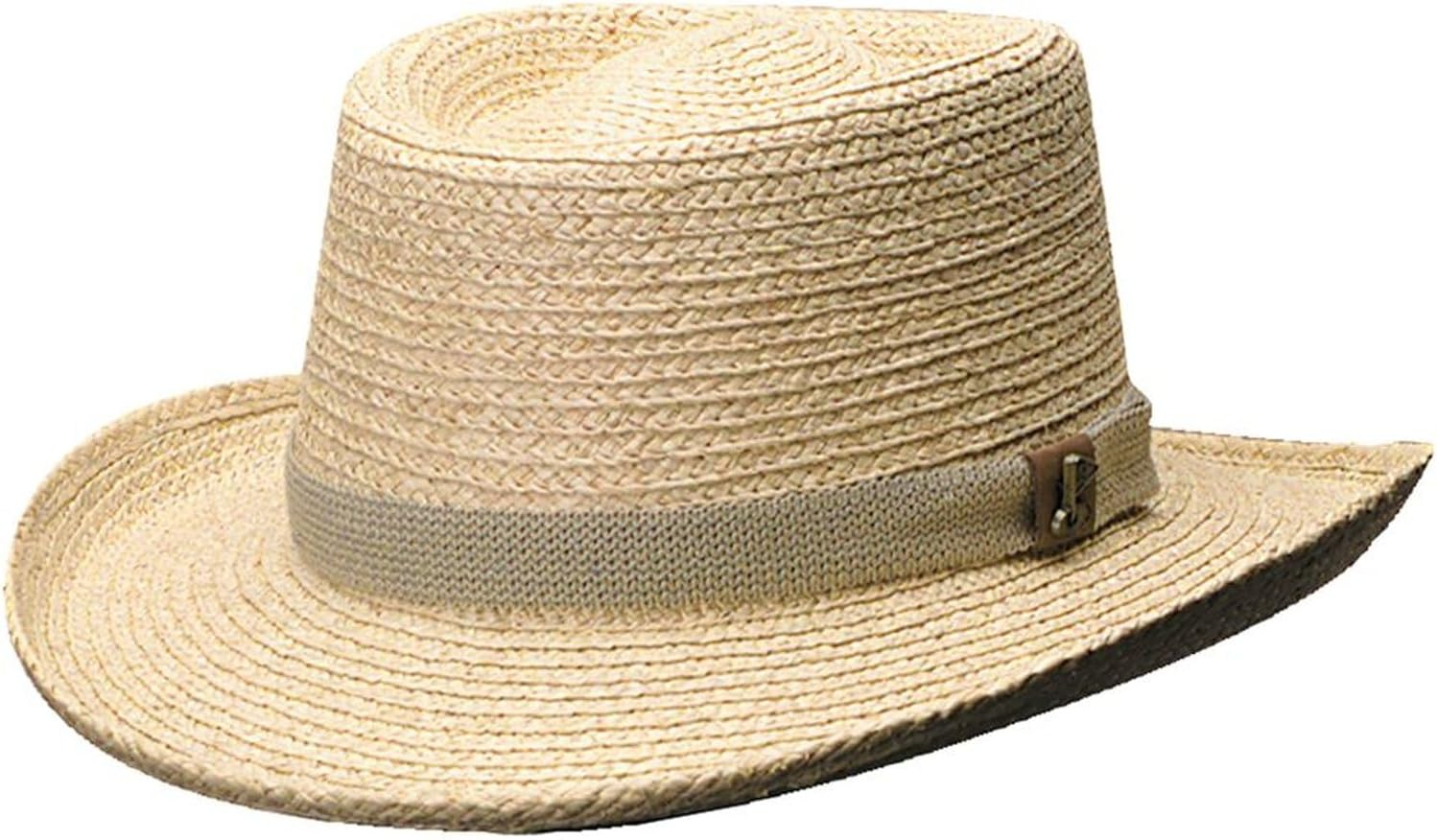 Men's Raffia Gambler Hat