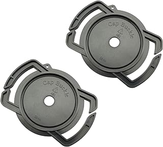 TAODAN 2pcs Camera Lens Cap Holder Keeper Buckle for Canon Nikon Sony Camera Lens Cap Cover 52mm 67mm 58mm