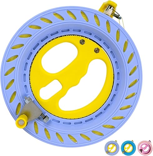 Simxkai Bobinadora de carrete de cuerda de cometa rueda de agarre de bobina de línea apta para niños y adultos herramienta voladora profesional de