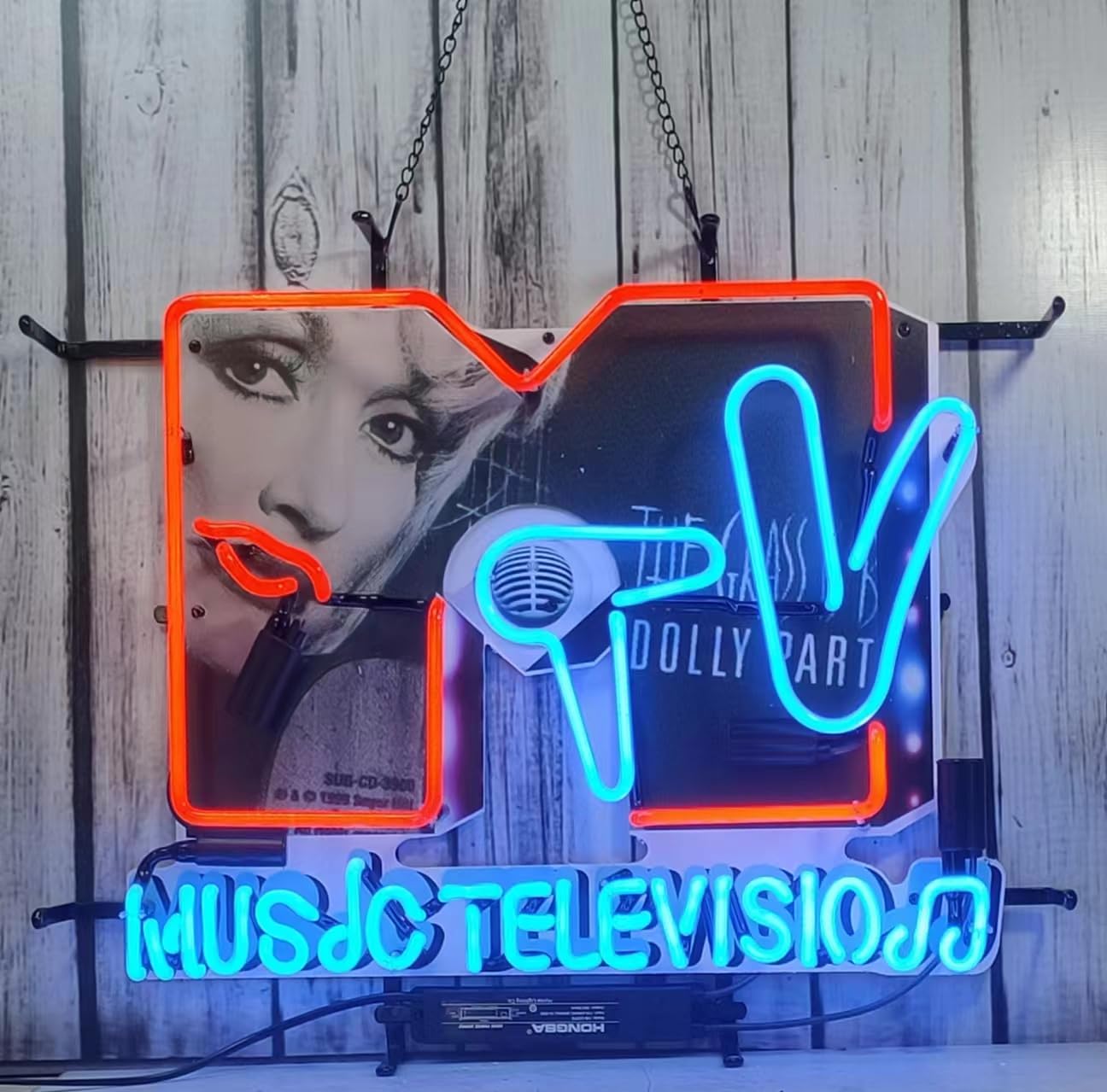 Corona Led Sign Heart Shaped Balloon Blue Neon Sign Light Beer Bar