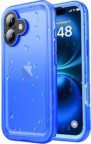 Miniatura 46 de SPORTLINK Funda para iPhone Air, IP68, impermeable, protección militar, cuerpo completo, resistente, a prueba de golpes, sellado 360, a prueba