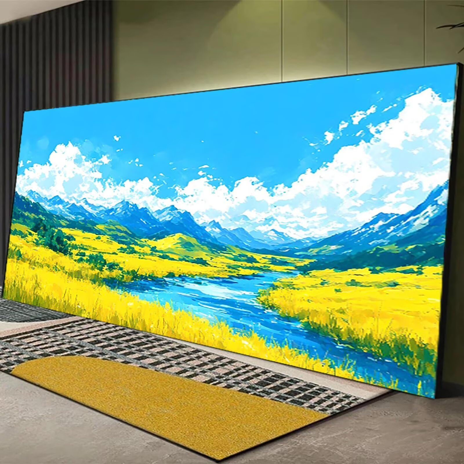 Kit De Pintura De Paisaje Por Números Para Adultos, 16 X 20