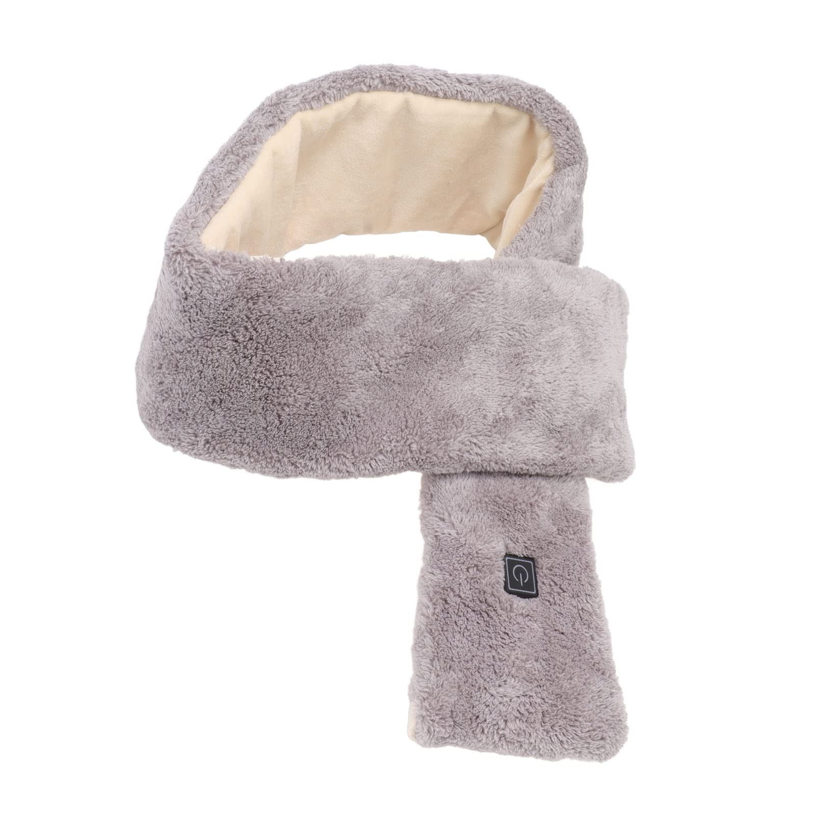 HAIBINGThermal Heated Scarf, Electric Heating Scarf Breathable Widely Used USB Powered for Hunting (Grey)