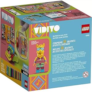 LEGO VIDIYO Party Llama Beatbox 43105 Building Kit with Minifigure; Creative Kids Will Love Producing Music Videos Full of Songs, Dance Moves and Special Effects, New 2021 (82 Pieces)