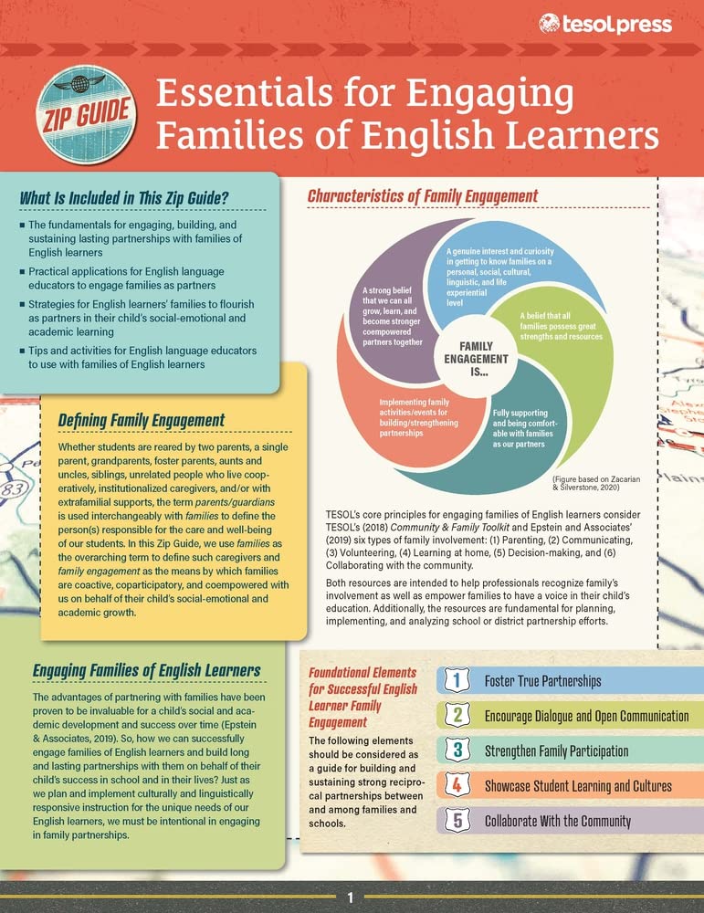 TESOL Zip Guide: Essentials for Engaging Families of English Learners
