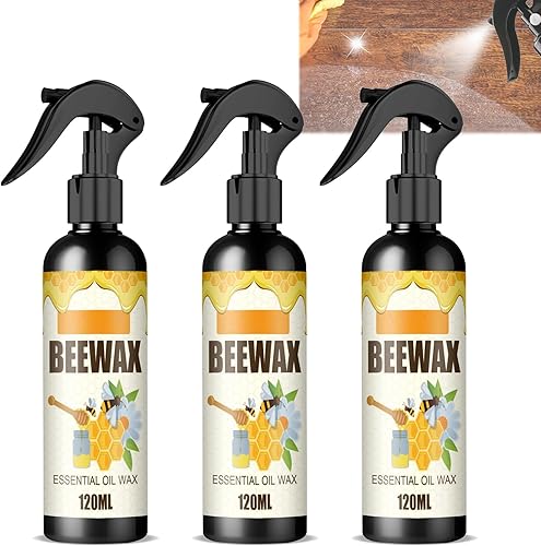 Spray de cera de abeja micromolecularizada natural, aerosol de cera de abejas, cera de abejas fundida con cera de aceite, cera de abejas en aerosol