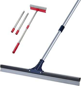 DSV Standard Professional Floor Squeegee 30 and Window Squeegee 10