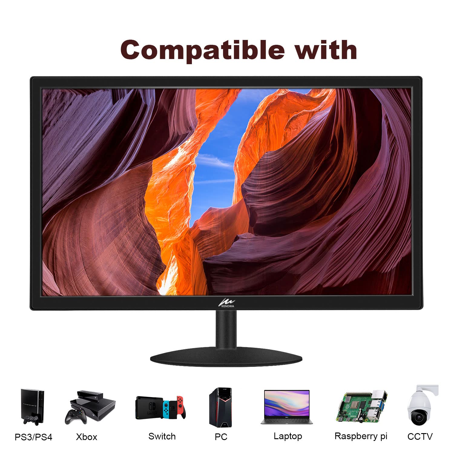 FHDゲーミングモニター　21.5インチ Amazon.co.jp: 21.5インチ コンピューターモニター Kenowa FHD