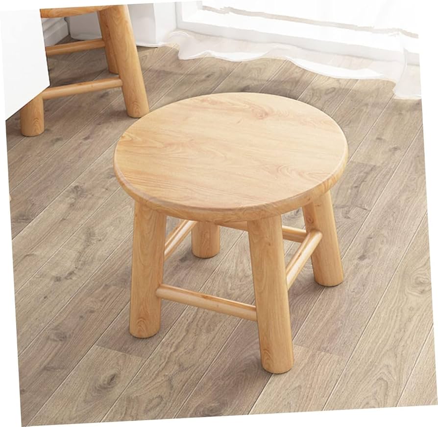 Amazon.co.jp: [JIMSHUINIO] スツール 木製 丸椅子 四角椅子