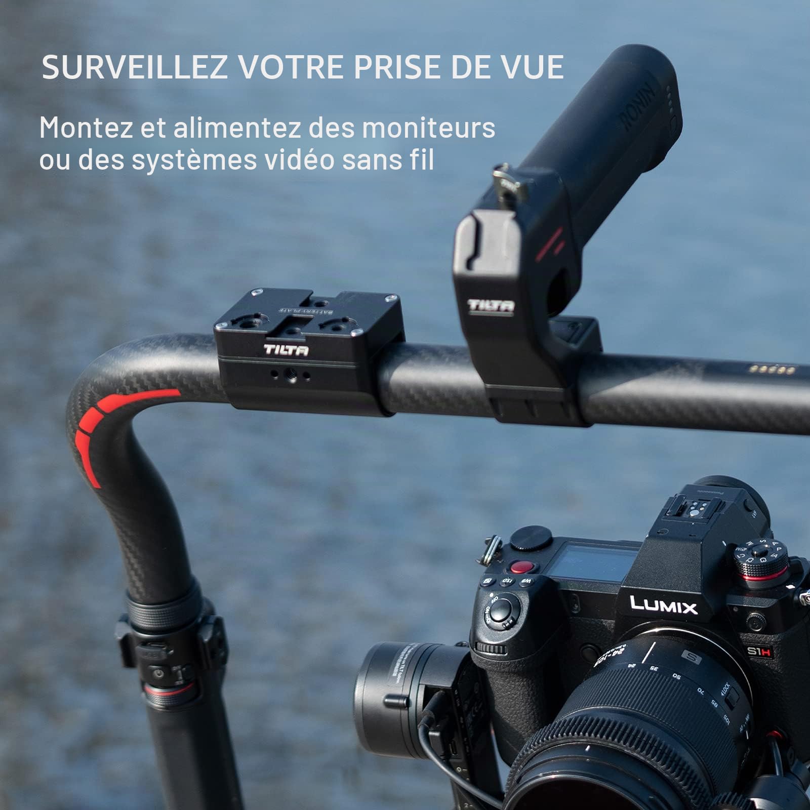 Tilta Module d'alimentation pour Ring Grip Compatible avec DJI RS5/RS4 Pro/RS4/RS3 Pro/RS3/RS2 TGA-RG-PM