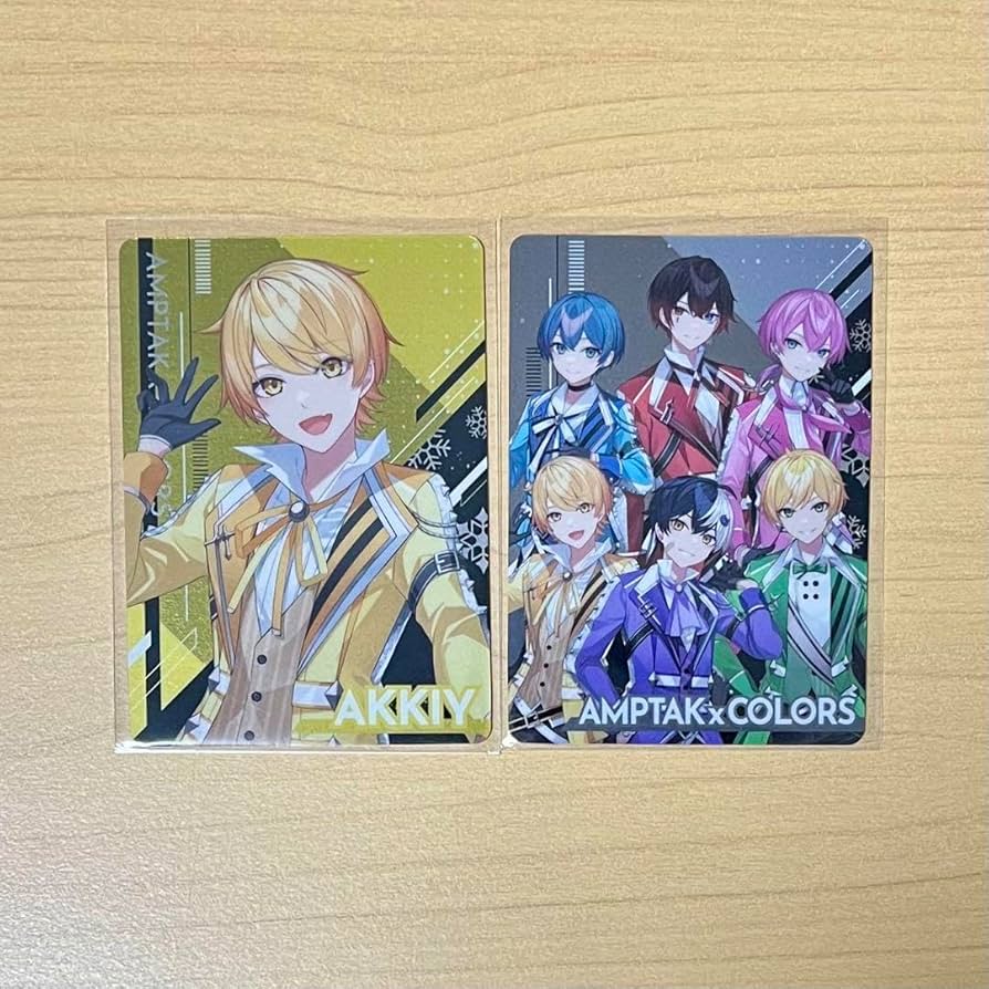AMPTAK あっきぃ コレクションカード AMPTAK×COLORS あっきぃ コレクションカード - メルカリ