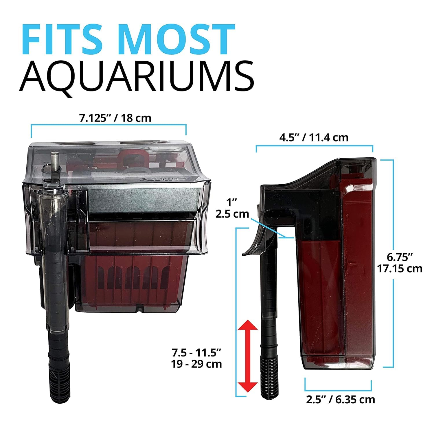 Fluval 14002 C3 Clip-On 5-stopniowy filtr