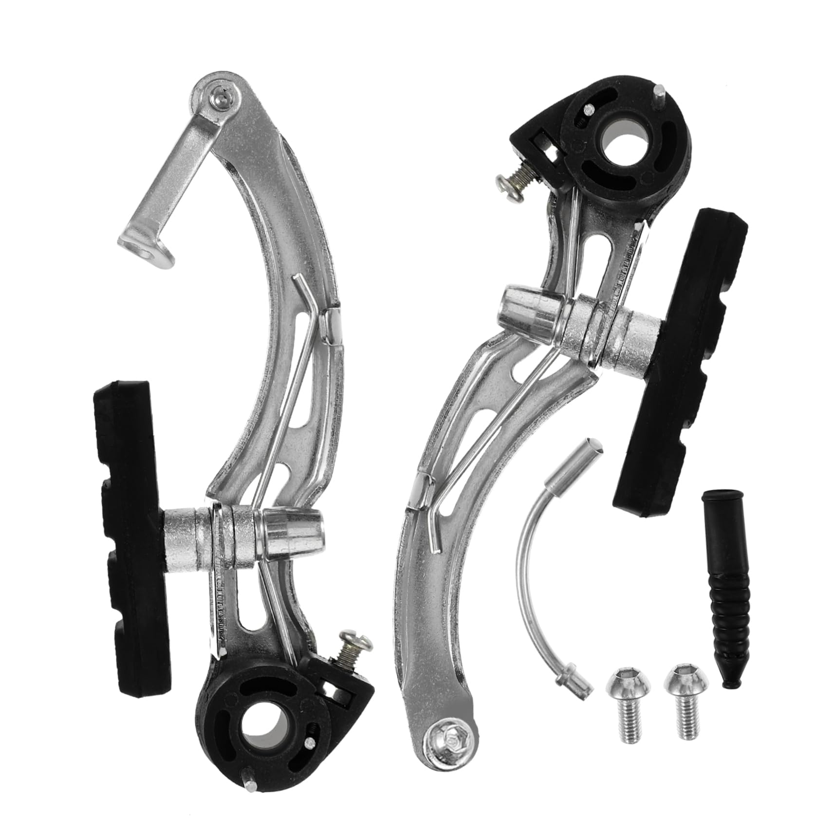 GANAZONO Bike Brake Blocks Calipers Pair of Disc Brakes Pads Aluminum Alloy for Superior Weather Resistance