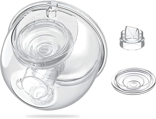 Miniatura 8 de 2 piezas de insertos de brida de 0.827 in para tamaño de pezón de 17 a 0.787 in, se adapta a Momcozy S12 ProS9 ProM5, S9S12S19S21S23, Elvie, Willow,